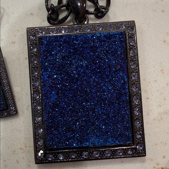 Park Lane Deep Purple Necklace Set - Picture 2 of 3